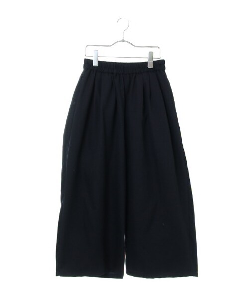 Green Parks(グリーンパークス)の「・カラーワイドパンツ(パンツ・チャコールグレー/ブラック/キャメル/ネイビー・F)」の4枚目の写真