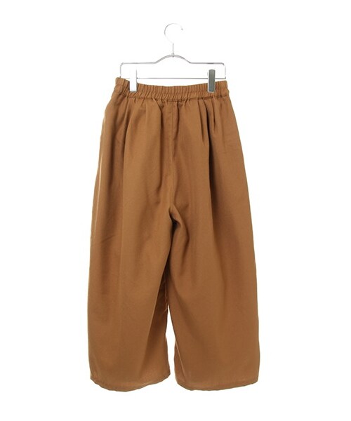 Green Parks(グリーンパークス)の「・カラーワイドパンツ(パンツ・チャコールグレー/ブラック/キャメル/ネイビー・F)」の6枚目の写真
