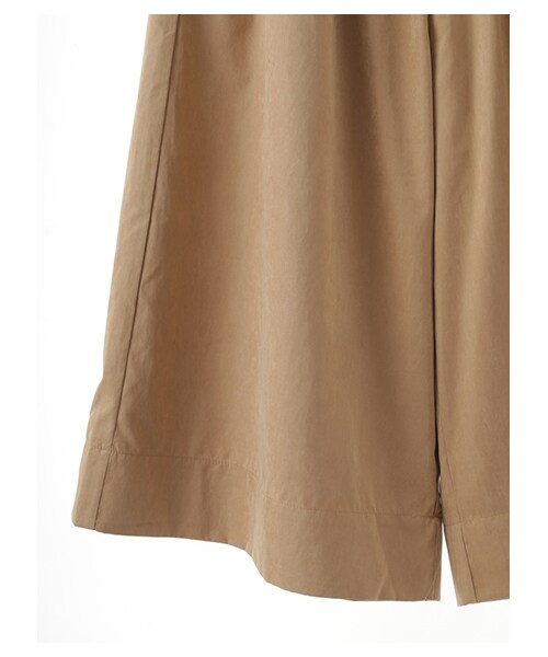 Green　Parks（グリーンパークス）の「・ピーチキモウガウチョパンツ（パンツ・ダークグレー/キャメル/カーキ・F）」の8枚目の写真