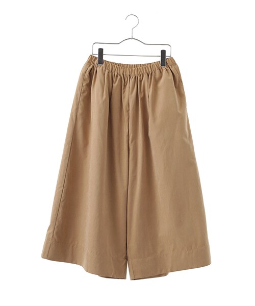 Green　Parks（グリーンパークス）の「・ピーチキモウガウチョパンツ（パンツ・ダークグレー/キャメル/カーキ・F）」の2枚目の写真