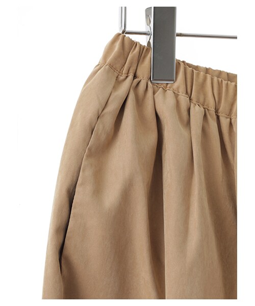 Green　Parks（グリーンパークス）の「・ピーチキモウガウチョパンツ（パンツ・ダークグレー/キャメル/カーキ・F）」の7枚目の写真