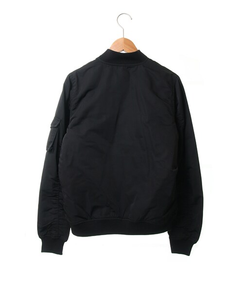 SEVENDAYS=SUNDAY(セブンデイズサンデイ)の「【Special Price】・ポリエステルグログラン MA-1(ジャケット/アウター・ブラック/カーキ/ネイビー・M/L)」の5枚目の写真