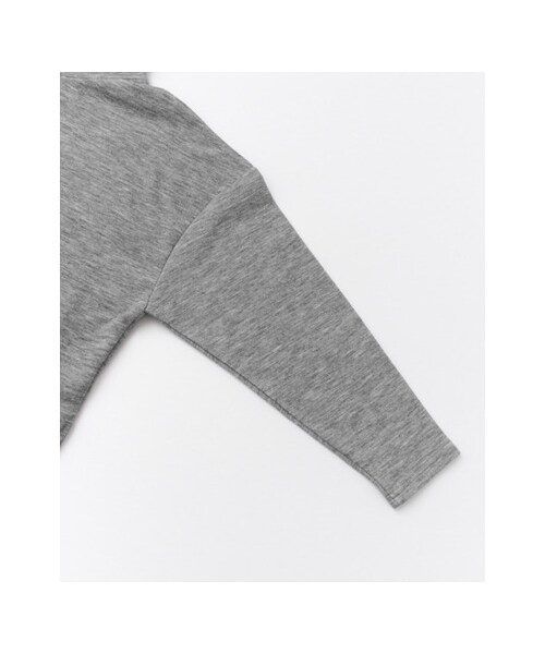 KBF(ケイビーエフ)の「KBF+ 裏起毛タートルカットソー(トップス・レディース・GREEN/GRAY/BEIGE/NAVY・one)」の14枚目の写真