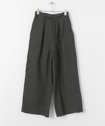KBF | ヘリンボンワイドパンツ(パンツ)
