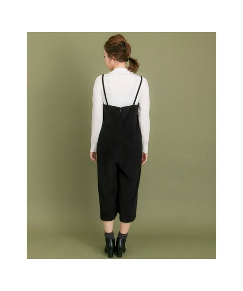 URBAN RESEARCH(アーバンリサーチ)の「ピーチスエードオールインワン(ワンピース/ドレス・レディース・BLACK/KHAKI・FREE)」の10枚目の写真