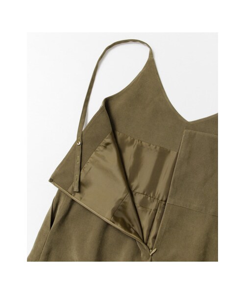 URBAN RESEARCH(アーバンリサーチ)の「ピーチスエードオールインワン(ワンピース/ドレス・レディース・BLACK/KHAKI・FREE)」の19枚目の写真