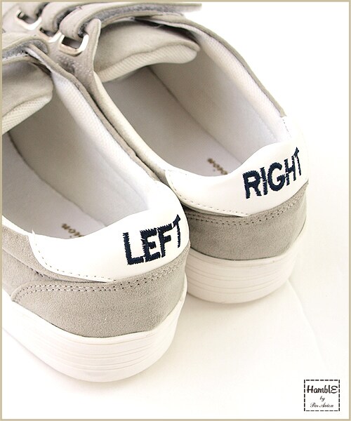 paravion（パラビオン）の「LRベルクロスニーカー（シューズ・レディース・ホワイト/ブラック/グレー(Mのみ在庫あり)・M/L）」の11枚目の写真