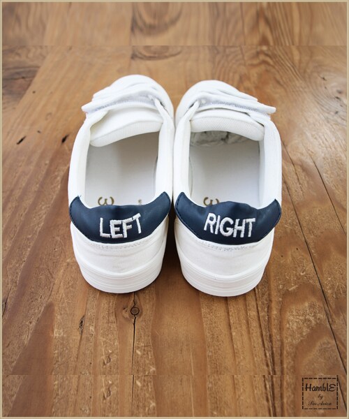 paravion（パラビオン）の「LRベルクロスニーカー（シューズ・レディース・ホワイト/ブラック/グレー(Mのみ在庫あり)・M/L）」の7枚目の写真