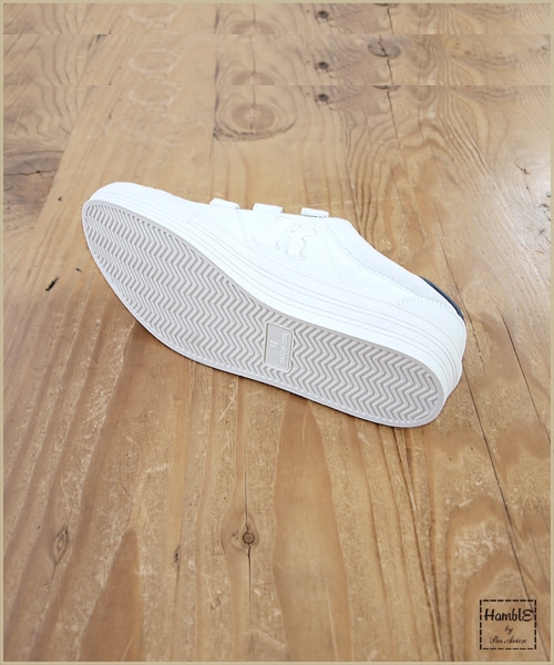 paravion（パラビオン）の「LRベルクロスニーカー（シューズ・レディース・ホワイト/ブラック/グレー(Mのみ在庫あり)・M/L）」の8枚目の写真