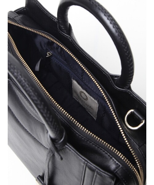 interstaple（インターステイプル）の「【春展示会新作先行予約】Noelle/リングハンドルボストン【予約】（ボストンバッグ・レディース・BLK/KAKI/WHT・F）」の13枚目の写真