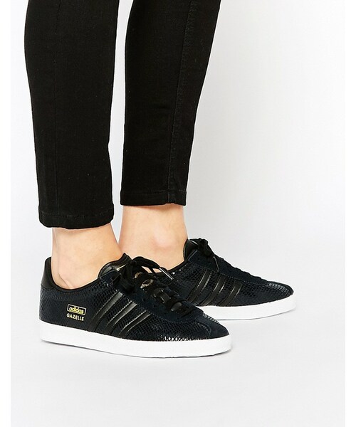 adidas gazelle all black