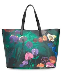 Marc Jacobs Metropoliローズ＆ストライプ柄リバーシブルトート Marc Jacobs Metropoliローズ＆ストライプ柄リバーシブルトート
