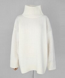 DHOLIC | ボトルネックオーバーサイズニットプルオーバー(ニット/セーター)