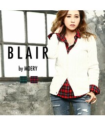 BLAIR by MOERY | ベーシックチェックシャツ(シャツ/ブラウス)