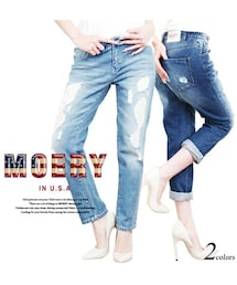 MOERY | クラッシュボーイズデニム(デニムパンツ)