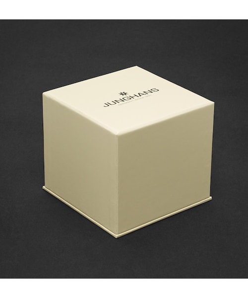 Junghans（ユンハンス）の「Junghans Max Bill Chronograph Stainless Steel and Leather Watch（アナログ腕時計・メンズ・Black・One Size）」の6枚目の写真