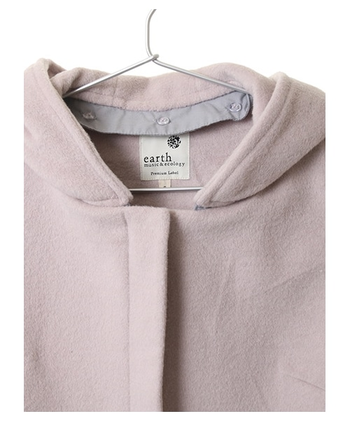 earth music&ecology（アースミュージックアンドエコロジー）の「4Wayコート（ジャケット/アウター・アイボリー/杢ライトグレー/ラベンダー/ピンクベージュ・S/M）」の7枚目の写真