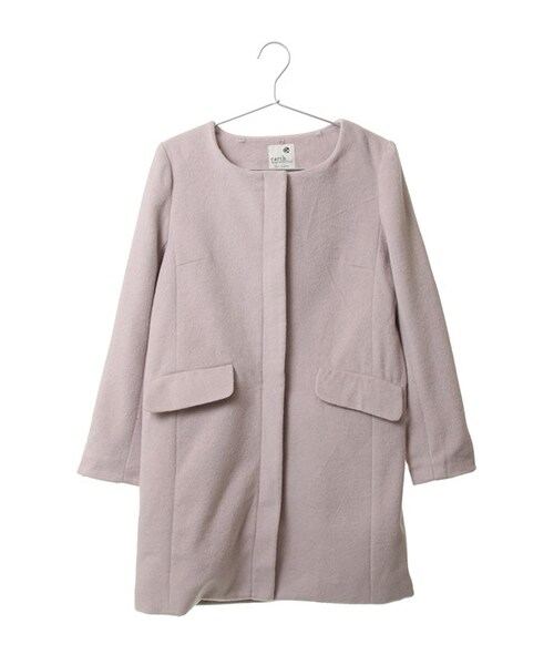 earth music&ecology（アースミュージックアンドエコロジー）の「4Wayコート（ジャケット/アウター・アイボリー/杢ライトグレー/ラベンダー/ピンクベージュ・S/M）」の10枚目の写真