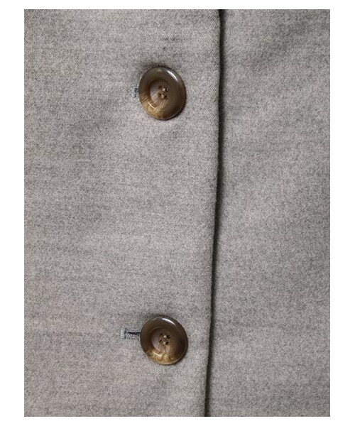 earth music&ecology（アースミュージックアンドエコロジー）の「コクーンチェスターコート（ジャケット/アウター・杢ライトグレー/ブラック/キャメル・F）」の8枚目の写真