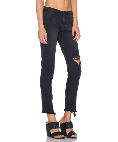 UNIF（ユニフ）の「UNIF Vick Boyfriend（デニムパンツ・レディース・Blue・24/25/26/27/28/29）」の5枚目の写真