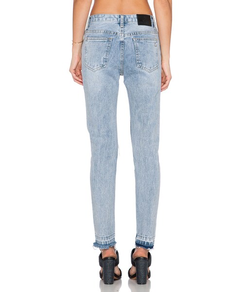 UNIF（ユニフ）の「UNIF Vick Boyfriend（デニムパンツ・レディース・Blue・24/25/26/27/28/29）」の4枚目の写真