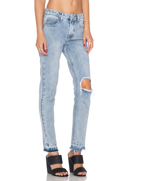 UNIF（ユニフ）の「UNIF Vick Boyfriend（デニムパンツ・レディース・Blue・24/25/26/27/28/29）」の3枚目の写真