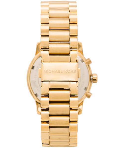 MICHAEL KORS（マイケルコース）の「Michael Kors Cooper Watch（アナログ腕時計・レディース・Gold・one size）」の3枚目の写真