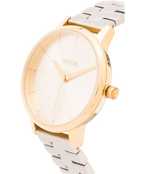 NIXON（ニクソン）の「Nixon The Kensington（アナログ腕時計・レディース・Gold・one size）」の3枚目の写真