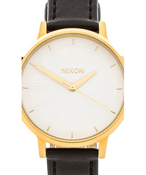 NIXON（ニクソン）の「Nixon The Kensington Leather（アナログ腕時計・レディース・Gold・one size）」の3枚目の写真