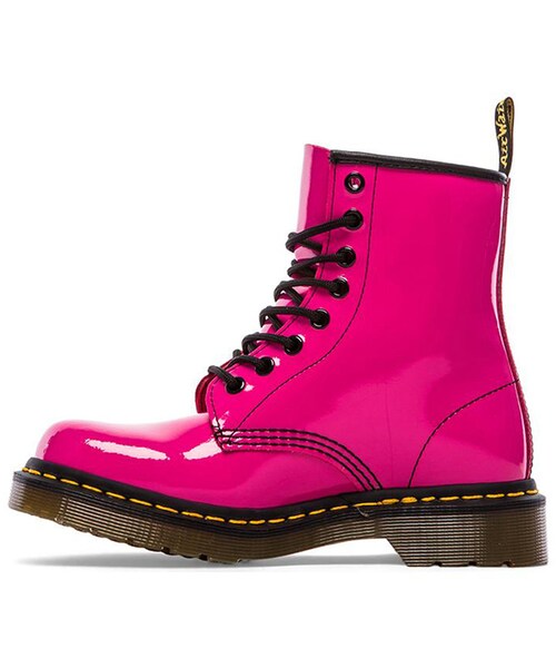 Dr. Martens(ドクターマーチン)の「Dr. Martens 1460 W 8-Eye Boot(ブーツ・レディース・Pink・7)」の2枚目の写真