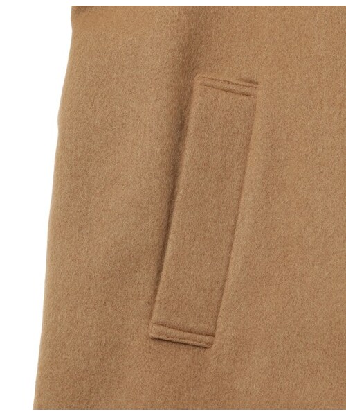 ADAM ET ROPE'（アダムエロペ）の「チェスターフードコート（ジャケット/アウター・レディース・ブラック/ライトグレー/キャメル・38）」の10枚目の写真