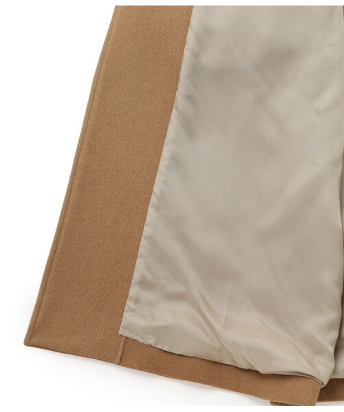 ADAM ET ROPE'（アダムエロペ）の「チェスターフードコート（ジャケット/アウター・レディース・ブラック/ライトグレー/キャメル・38）」の11枚目の写真