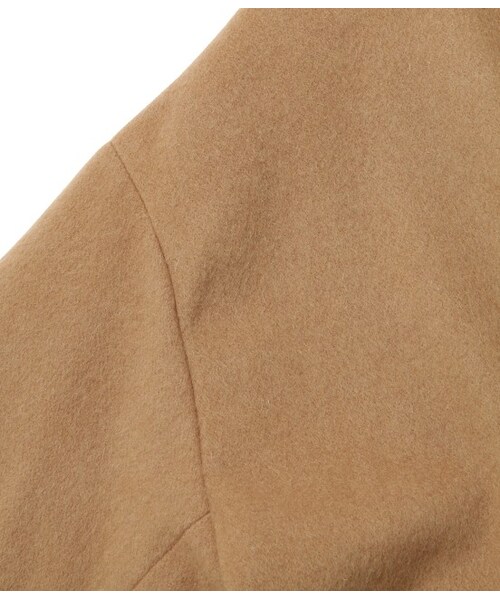 ADAM ET ROPE'（アダムエロペ）の「チェスターフードコート（ジャケット/アウター・レディース・ブラック/ライトグレー/キャメル・38）」の7枚目の写真