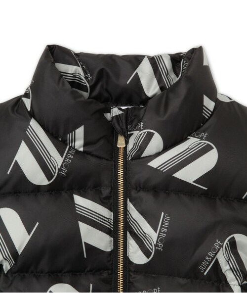 JUN&ROPE'（ジュンアンドロペ）の「72総柄プリントダウンベスト