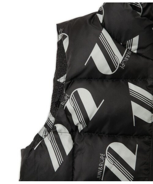 JUN&ROPE'（ジュンアンドロペ）の「72総柄プリントダウンベスト