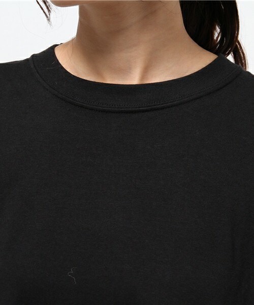 unrelaxing（アンリラクシング）の「スーパーオーバーサイズビッグTシャツ ビッグシルエットドロップショルダーTシャツ UR-315W（Tシャツ/カットソー・レディース・ホワイト/ブラック/グレー/ベージュ/ネイビー・SMALL/MEDIUM/LARGE）」の6枚目の写真