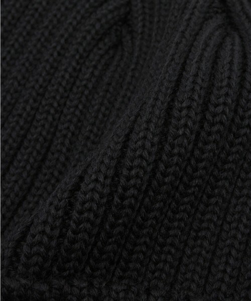 KIJIMA TAKAYUKI(キジマ タカユキ)の「KIJIMA TAKAYUKI ニットキャップウール(ニットキャップ/ビーニー・メンズ・ブラック・FREE)」の7枚目の写真
