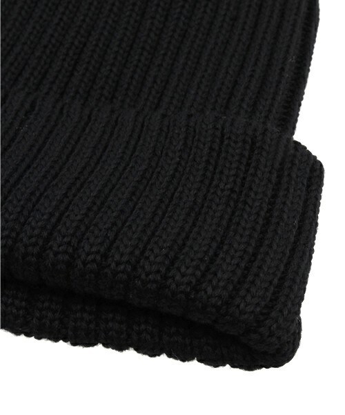 KIJIMA TAKAYUKI(キジマ タカユキ)の「KIJIMA TAKAYUKI ニットキャップウール(ニットキャップ/ビーニー・メンズ・ブラック・FREE)」の5枚目の写真