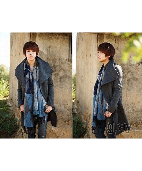 STORES.jp（ストアーズドットジェーピー）の「チェスターコート★ハイセンスデザイン★クール×スタイリッシュ♪★【送料無料】（スタジャン・メンズ・その他）」の6枚目の写真