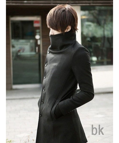 STORES.jp（ストアーズドットジェーピー）の「チェスターコート★ハイセンスデザイン★クール×スタイリッシュ♪★【送料無料】（スタジャン・メンズ・その他）」の5枚目の写真