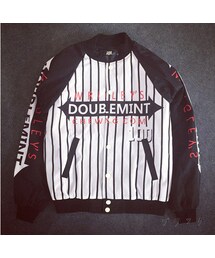 STORES.jp | ストライプ柄スタジャン★ユニセックス・ペアルック★2色★ストリート×モード★【送料無料】(スタジャン)