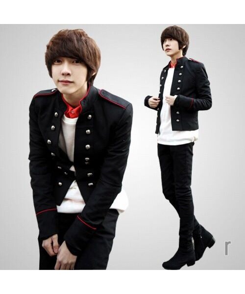 STORES.jp(ストアーズドットジェーピー)の「ナポレオンジャケット★スタイリッシュ×クール★2色★【送料無料】(スタジャン・メンズ・その他)」の6枚目の写真