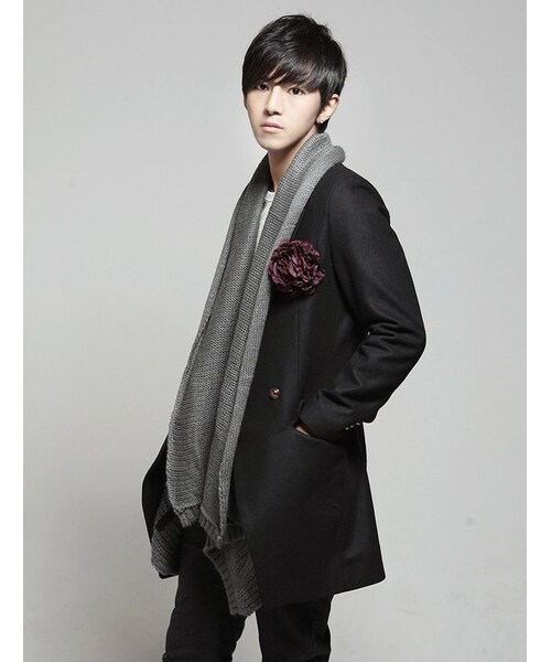 STORES.jp（ストアーズドットジェーピー）の「ノースリーブ★ニットベストカーディガン★2色★クール★【送料無料】（スタジャン・メンズ・その他）」の7枚目の写真