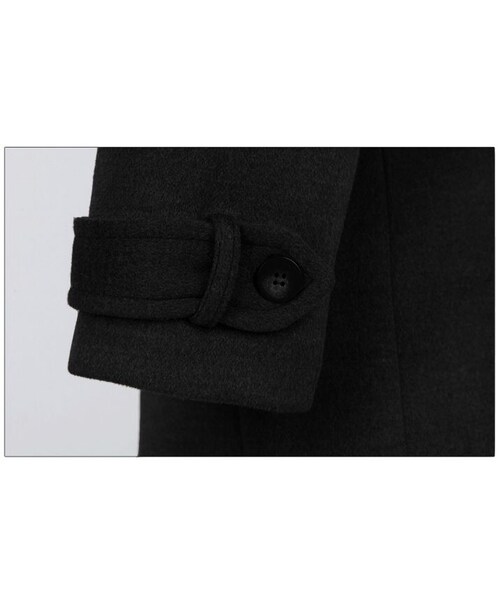 STORES.jp（ストアーズドットジェーピー）の「スタンドカラーコート★ハイセンス★3色★ジップ付き【送料無料】（チェスターコート・メンズ・その他）」の10枚目の写真