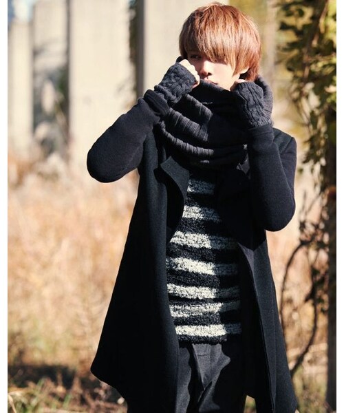 STORES.jp(ストアーズドットジェーピー)の「アームウォーマー★3色★スタイリッシュ★【送料無料】(スタジャン・メンズ・その他)」の2枚目の写真