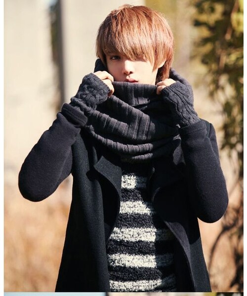 STORES.jp(ストアーズドットジェーピー)の「アームウォーマー★3色★スタイリッシュ★【送料無料】(スタジャン・メンズ・その他)」の3枚目の写真