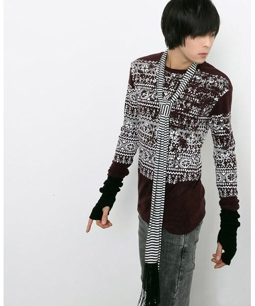 STORES.jp(ストアーズドットジェーピー)の「アームウォーマー★3色★スタイリッシュ★【送料無料】(スタジャン・メンズ・その他)」の6枚目の写真