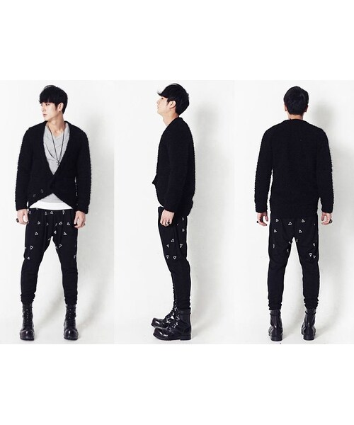 STORES.jp（ストアーズドットジェーピー）の「モヘアニットカーディガン★2色★フワフワ着心地抜群★【送料無料】（カーディガン/ボレロ・メンズ・その他）」の8枚目の写真