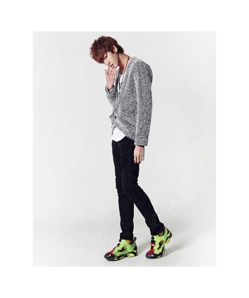 STORES.jp（ストアーズドットジェーピー）の「モヘアニットカーディガン★2色★フワフワ着心地抜群★【送料無料】（カーディガン/ボレロ・メンズ・その他）」の4枚目の写真