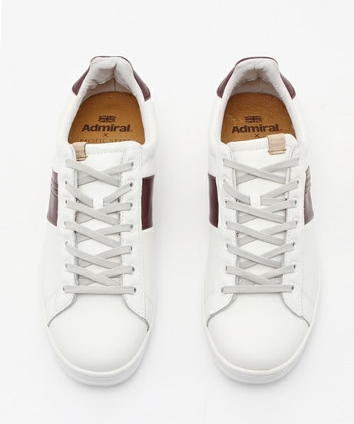 Admiral（アドミラル）の「アドミラル×パシフィックステート別注　レザースニーカー（スニーカー・メンズ・グリーン/ネイビー/ワイン・M/L/LL/SS）」の11枚目の写真